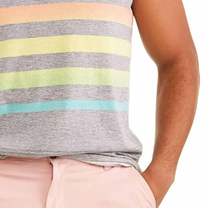 Derniers modèles de débardeurs pour hommes Logo personnalisé/couleur respirant et confortable Débardeur pour hommes de haute qualité et anti-rides - Product Image 5