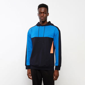 Sudadera con Capucha para Hombre, de Invierno, Tejida, a Cuadros, con Cierre, de Secado Rápido y Transpirable, Tallas Grandes, con Logotipo Personalizado, Forro Polar, Alta Calidad, MOQ Bajo - Product Image 3