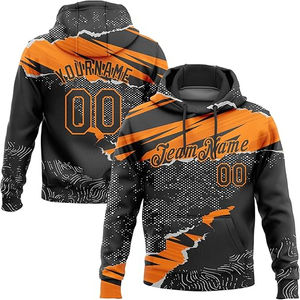 Pull à capuche de baseball en dentelle pour hommes bon marché avec logo personnalisé vente en gros de polaire d'hiver de haute qualité respirante - Product Image 1