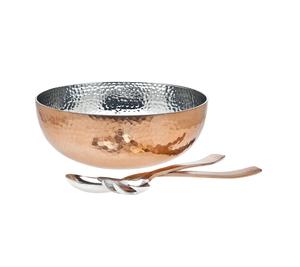 Tazón de Servir Ecológico de Latón, Estéticamente Atractivo, que Eleva la Presentación para Eventos Especiales, Cenas Festivas y Fiestas - Product Image 1