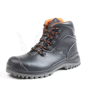 Calzado de Seguridad con Diseño Robusto, Calzado Industrial Resistente y Duradero, Agarre Fuerte, Alta Visibilidad, Antideslizante, Parte Superior de Cuero - Product Image 2