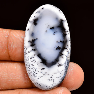 Lote al por mayor de cabujones de ópalo dendrítico natural, piedras preciosas sueltas pulidas de color rojizo rosado de 26-53 mm, varias formas, incluyendo ovaladas - Product Image 5