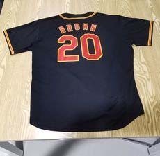 Jersey de béisbol para hombre, uniforme deportivo Hipster Hip Hop de manga corta con botones y logotipo frontal, opción de talla grande para la industria - Product Image 6