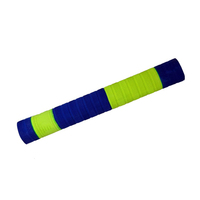 Poignées de batte de cricket antidérapantes légères de qualité supérieure en caoutchouc, couleurs/logos personnalisables, utilisation extérieure, longue durée, 38 mm