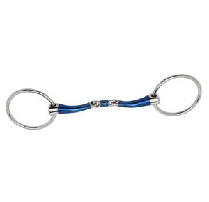 Nueva llegada de acero inoxidable de media mejilla de conducción Snaffle Horse Bit Durable fabricante de tachuelas ecuestres hecho por TARIQ MFG CO - Product Image 1