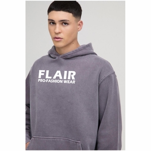 <b>Men's</b> 100% Organic Cotton <b>Pullover</b> Hoodie High Quality Thick Heavyweight Oversized Streetwear Solid Pattern Embroidery Hooded - Product Image 4