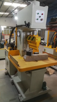 Machine à fendre les blocs de granit, guillotine hydraulique pour roche Wanlong Machinery