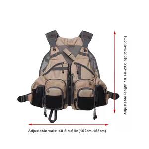 Haute qualité Safari pêche gilet Camouflage Camo chasse gilet Logo personnalisé extérieur utilitaire gilet pour hommes - Product Image 6