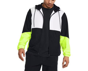 <b>Men's</b> Customized Logo <b>Summer</b> Windbreaker Jacket <b>Coat</b> Breathable and Waterproof with Zipper Casual Style Plus Size Fabric - Product Image 5
