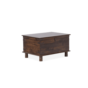 Solid Wood Traditional Convertible Jodhpur <b>Chaise</b> <b>Lounge</b> Box for Living Room - Product Image 4