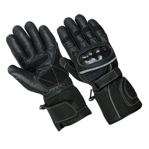 Protección para montar en moto Guantes de carreras Cuero de alta calidad para deportes de carreras al aire libre Guantes de motocicleta - Product Image 1