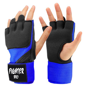 Guantes de Boxeo con Protección para Nudillos, Envoltura de Neopreno para Soporte de Manos para Entrenamiento de Muay Thai, Guantes de Muay Thai con Protección de Neopreno para Nudillos - Product Image 4
