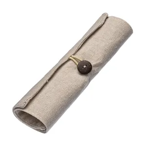 Astuccio Arrotolabile in Cotone Personalizzato, Nuova Borsa per Gadget - Product Image 1