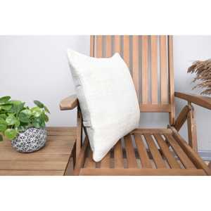 Beige Wool 18x18 Inch Luxury Farmhouse Rustic <b>Pillow</b> Vintage Print Woven Technique Portable for Bedroom Sofa Use for Home Decor - Product Image 2