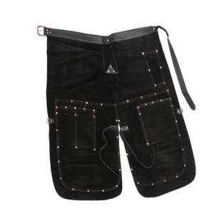 Delantal de cuero para herradores: protección duradera para el cuidado del casco para profesionales Delantal de aseo de caballos de alta calidad - Product Image 6