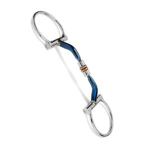 Nueva llegada de acero inoxidable articulado Baucher Snaffle Horse Bit para doma hecha por TARIQ MFG CO CE ISO - Product Image 4
