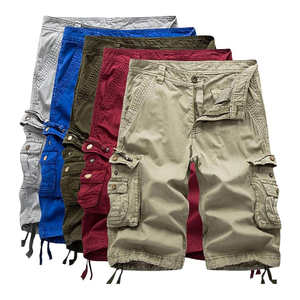 Vêtements de travail personnalisés pour hommes Short cargo solide 100% coton Short de sécurité respirant à séchage rapide Logo personnalisé confortable Prix raisonnable - Product Image 5