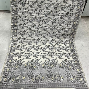 Sari Tradicional de Viscosa para Mujer de Rajwada, para Verano/Invierno, Absorbente de Humedad y Sin Arrugas, para Fiestas, de Pune - Product Image 1