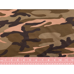 Tissu de sport en polyester tricoté écologique, tissu tricoté camouflage en spandex, 58/60 pouces, poids moyen, extensible, pour vêtements de sport pour hommes - Product Image 4