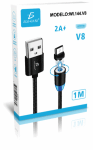 Câble magnétique Micro USB à charge rapide V8, accessoires pour téléphone portable Android - Product Image 3