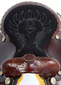 Fournisseur indien de selles western en cuir Barrel Rodeo, qualité supérieure, fabrication artisanale, look classique, confort moderne, exportateur indien - Product Image 2