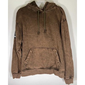 Sweat à capuche surdimensionné Vintage polaire sweats à capuche lourd détresse lavé sweat pour Couple 2025 automne sweats à capuche surdimensionnés - Product Image 5