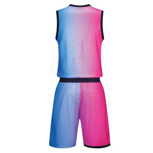 Vêtements de sports de plein air 2025 polyester matériel léger de haute qualité meilleur uniforme de basket-ball de conception - Product Image 2