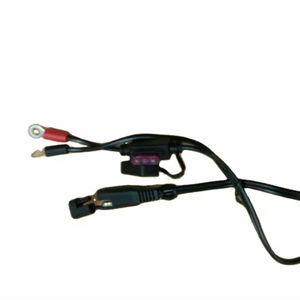 CABLE DE ALIMENTACIÓN 6,4 18AWG SAE CONECTOR DE ENCHUFE 7.5A FUSIBLE DE MOLDURA MM CONJUNTO DE CABLE DE TERMINAL DE ANILLO - Product Image 1