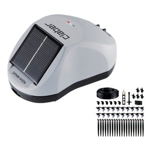 Kit d'irrigation goutte à goutte Claber avec programmateur AQUAMAGIC 8063 et pompe : solution d'arrosage pratique - Product Image 1