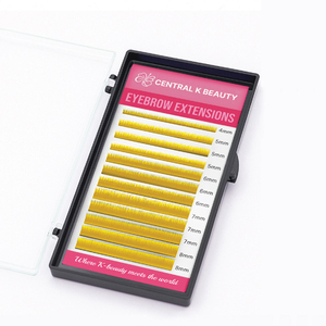 Extensions de cils en plumes, extensions de cils en bande complète mates, effet 3D, naturelles, de haute qualité, faites à la main, extensions de sourcils personnalisées - Product Image 6