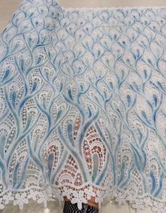 Tissu de soie de travail brodé de la meilleure qualité pour les robes et chemisiers Sarees de conception disponible aux prix de gros - Product Image 2