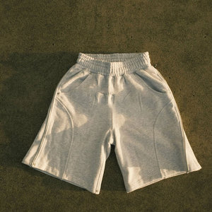 Ensemble d'été décontracté à capuche et short assorti pour hommes Ensemble décontracté à capuche avec short pour hommes - Product Image 3