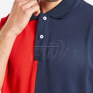 Bonne qualité 100% coton nouveauté hommes doux confortable couleur unie Polo microfibre équipage Fitness Polo pour hommes - Product Image 3