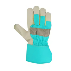 Guantes de trabajo industriales de cuero dividido de piel de vaca resistente de calidad superior Guantes DE SEGURIDAD antiimpacto a la venta - Product Image 6