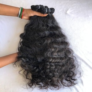 Paquets de tissage de cheveux humains bruts de gros, cheveux vierges brésiliens droits à cuticule alignée, vendeurs de cheveux vierges en lot de 30 32 34 36 pouces - Product Image 1