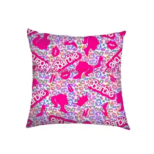 Customizable Digital Printing Pillowcases Barbie Girls' Pillow Cover Sofa Headboard Decorative Cushion Cover