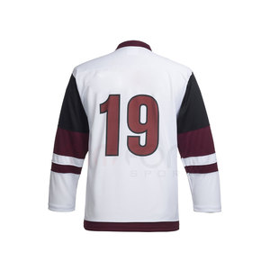 Maillot de lacets de hockey sur glace à usage extérieur fait au Pakistan Maillot de lacets de hockey sur glace à bas prix sur mesure - Product Image 2
