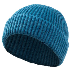 Haute qualité épais chaud mâle hiver bonnets adulte décontracté court fil Hip Hop chapeau homme laine crâne casquette unisexe femme tricoté casquette - Product Image 3