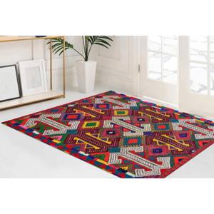 Alfombra con Diseño Azteca, Alfombra Estampada, Decoración Rústica, Turca, de Lujo, Alfombra Suave No Tejida - Product Image 3