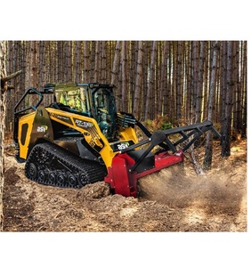 Premium ASV RT-135 Forestry skid steer loader offering 132HP turbo diesel engine and rugged undercarriage protection - Product Image 6