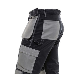 Venta caliente personalizado Hi Vis seguridad Cargo pantalón logotipo personalizado hombres seguridad pantalón para el trabajo OEM servicio hecho en fábrica pantalón de seguridad 2025 - Product Image 4