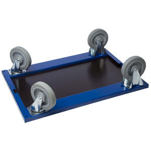 Roues de remplacement KM144, roulettes solides de 200 mm en polyuréthane TPR et caoutchouc Tiltbehr - Product Image 1
