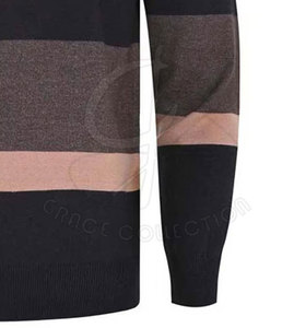 Chandails tricotés unis supérieurs avec 100% pulls d'hiver chauds respirants pour hommes en cachemire de laine avec logo personnalisé - Product Image 5