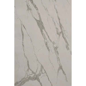 Plaque de quartz Unionstone, collection Calacatta Zembrino, application murale moderne, imperméable, grande dalle - Product Image 1