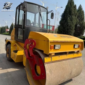 Rodillo Compactador Usado Luojian LSS206, 6 Toneladas de Peso Operativo, Compactador Vibratorio de Un Solo Tambor, Compactador Pequeño de Construcción Chino Original - Product Image 5