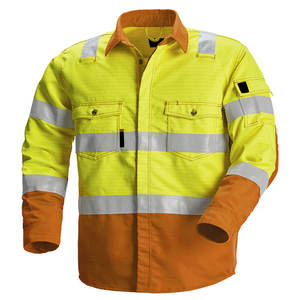 Nuevo diseño, venta al por mayor, ropa de trabajo, monos de seguridad para hombres, ropa activa de construcción, camisas de seguridad transpirables de alta visibilidad - Product Image 5