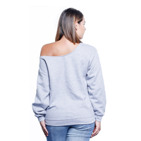 Chemisier ample à épaules dénudées pour femme, style décontracté, manches longues, idéal pour le yoga