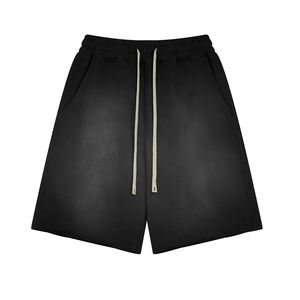 Venta al por mayor a granel de logotipo personalizado de 5 pulgadas en pantalones cortos de nylon para correr-220GSM pantalones cortos de gimnasio reflectantes para hombres - Product Image 4