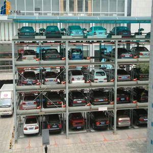 Araba asansörleri araç bulmaca park ekipmanları akıllı bulmaca araba yığını bina