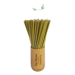 Vendedor caliente 2025 pajitas de hierba colección de cocina de Vietnam pajitas de hierba flexibles transparentes desechables, perfectas para bebidas frías, fiestas - Product Image 1